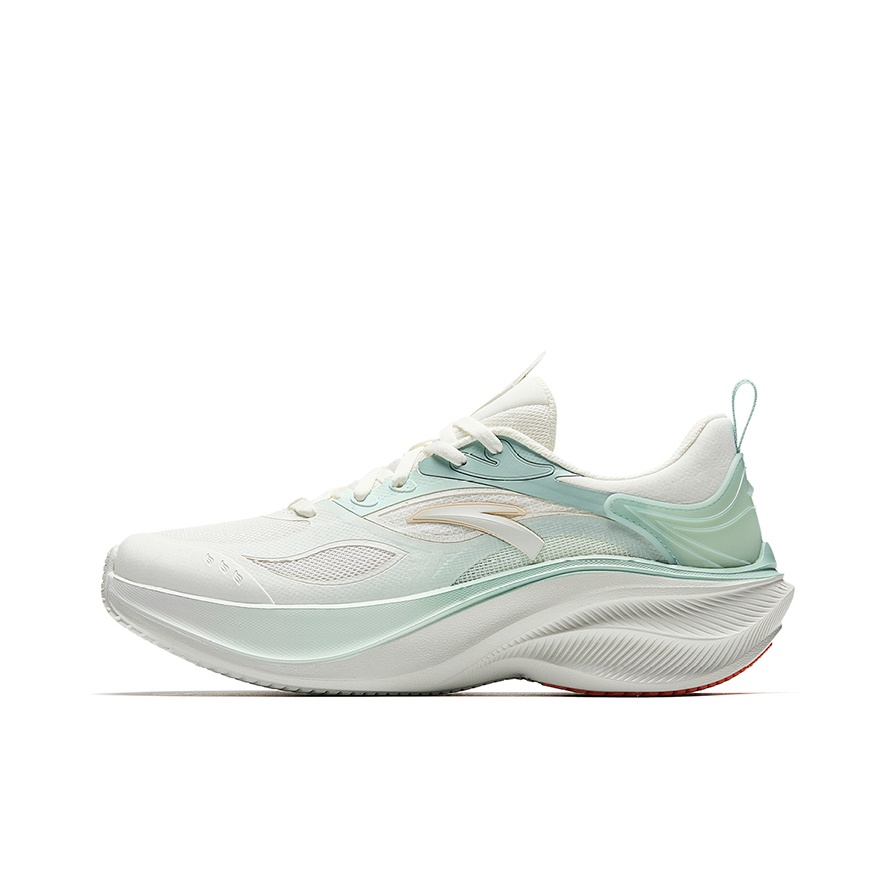 Men'S Shoes Green And White - Anta Leaf 5.0 Lekkie, sprężyste, niskoprofilowe