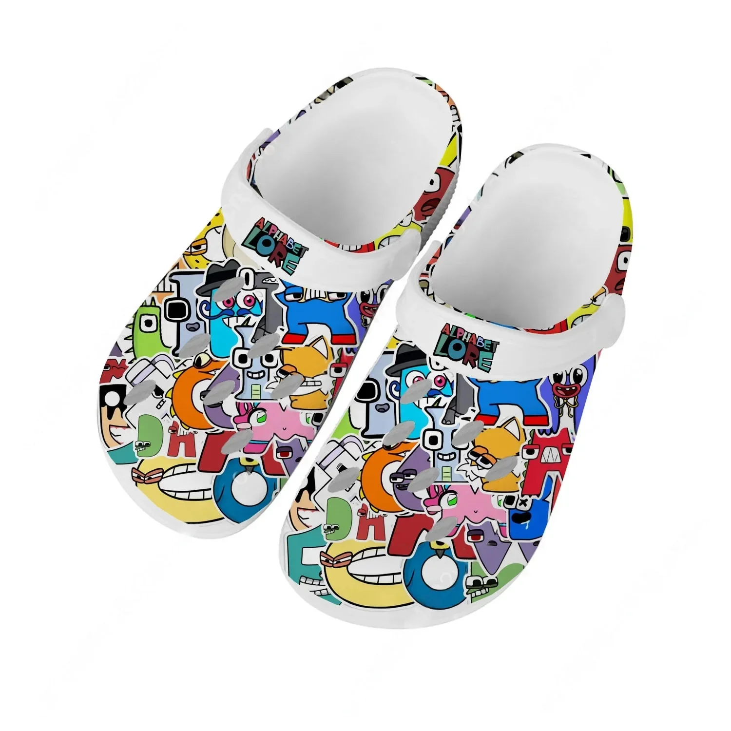 Men Shoes High - Sandały Alphabet Lore Męskie Damskie Młodzieżowe