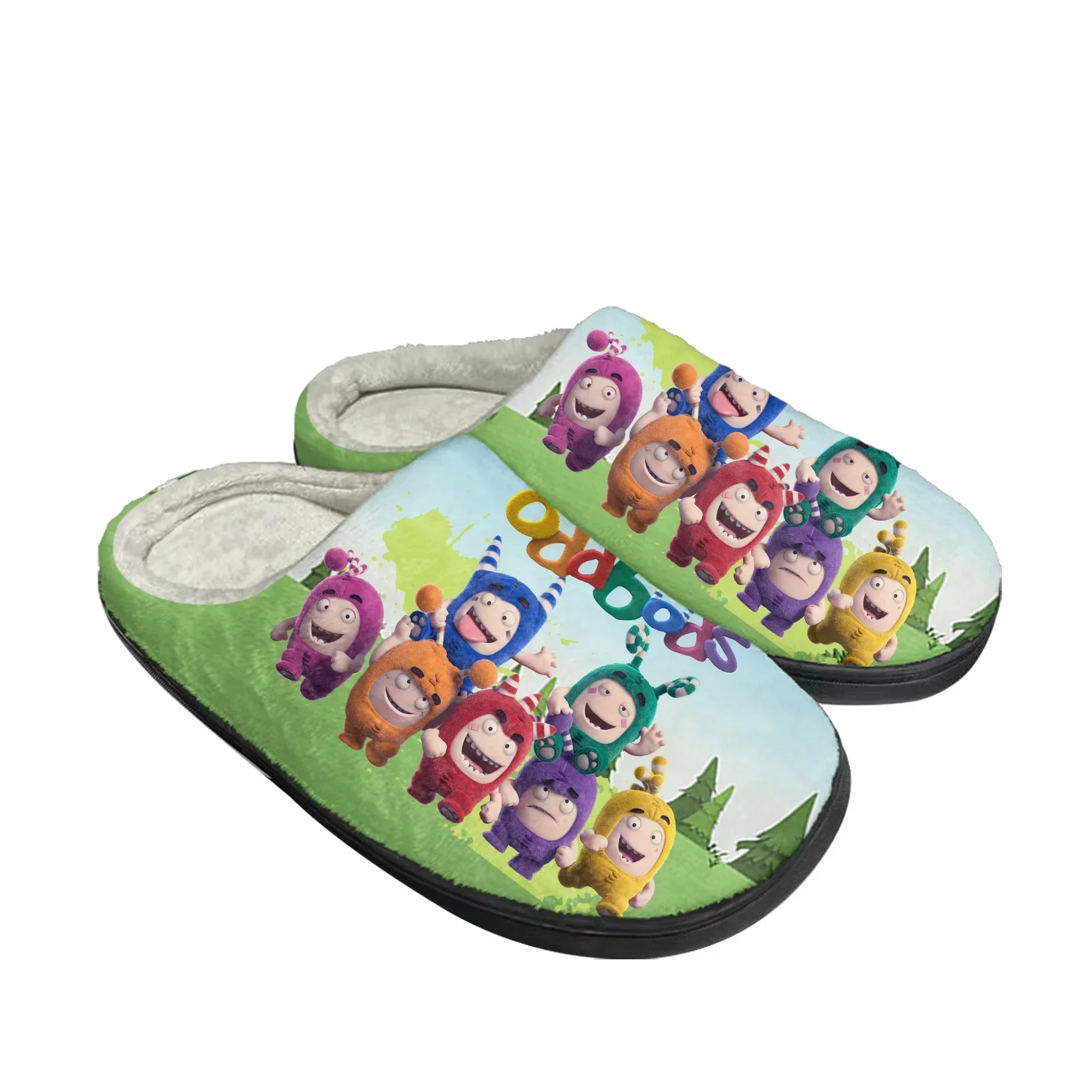 Men'S Shoes For Summer - Oddbods Home Bawełniane Kapcie Męskie Damskie