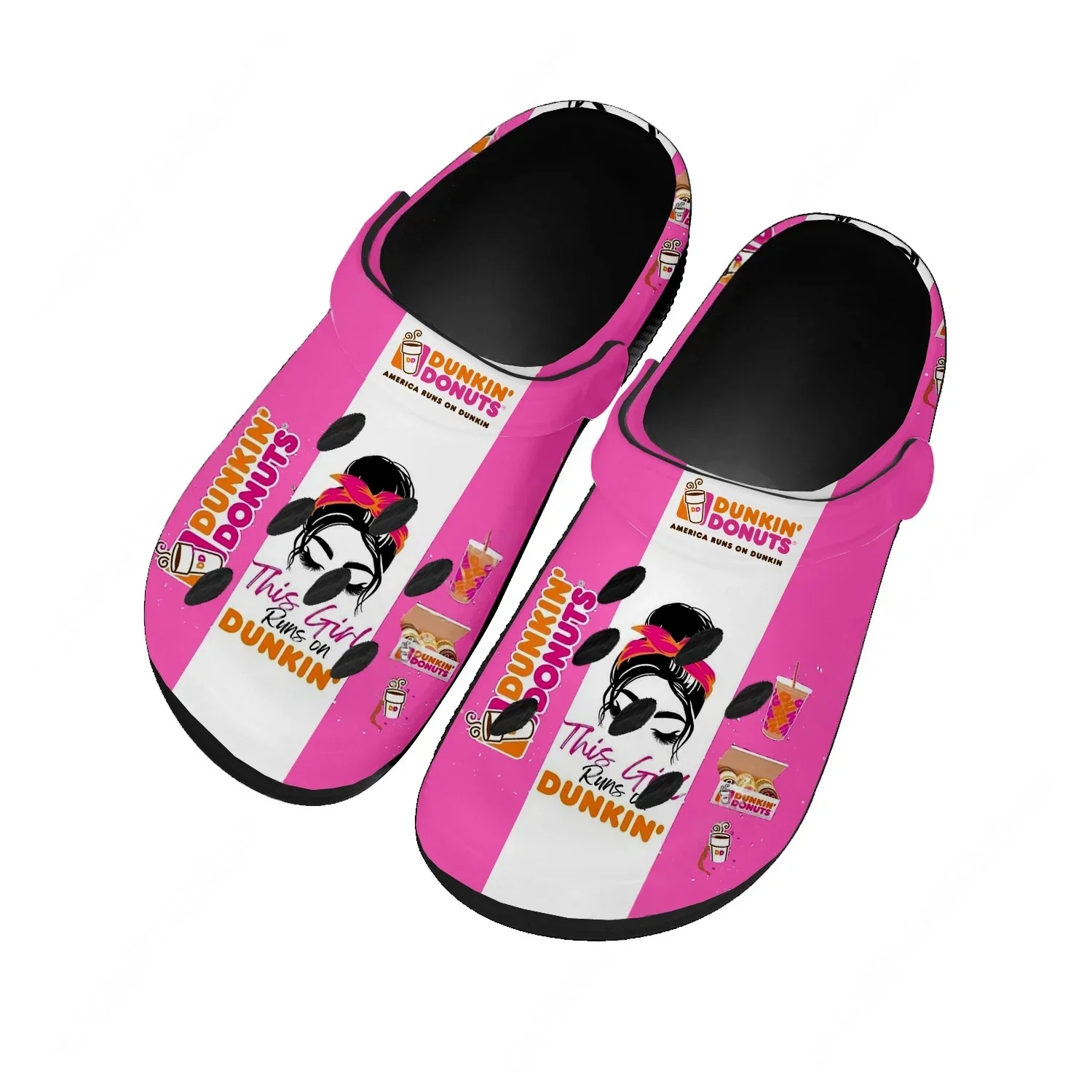Men Shoes High - Sandały Dunkin Damskie Młodzieżowe Domowe Modne
