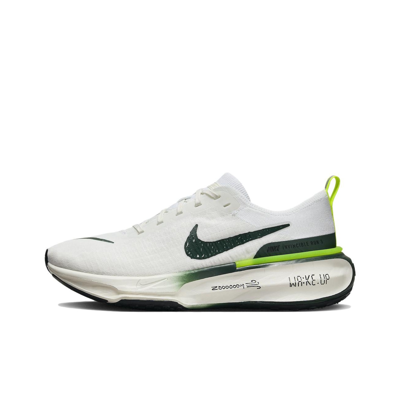 Men'S Shoes Green And White - Buty do biegania Nike Invincible 3