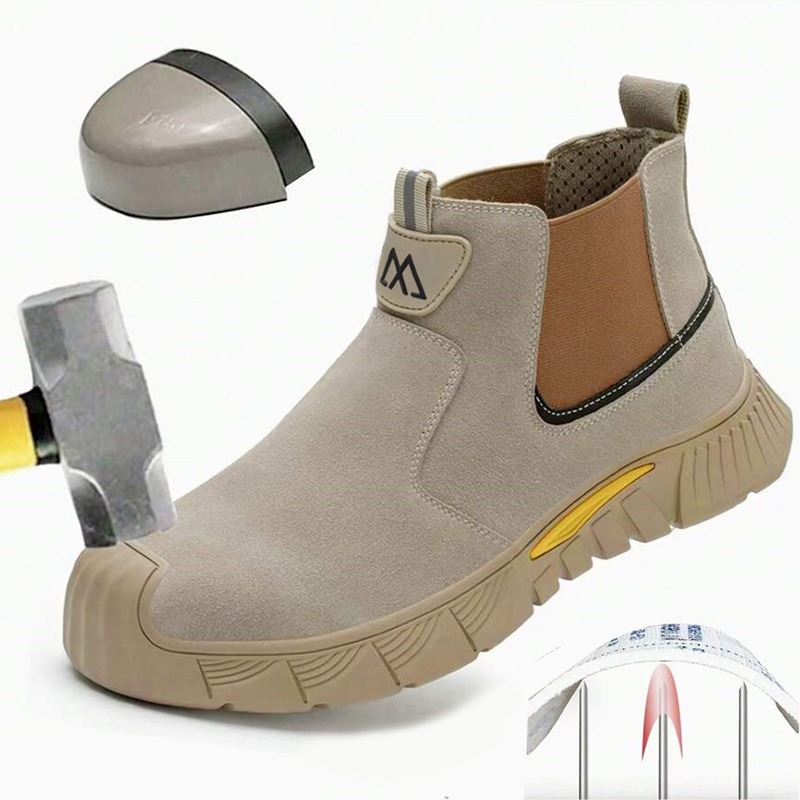 Men'S Shoes With Toes - Odporność na zużycie, trwałe buty robocze