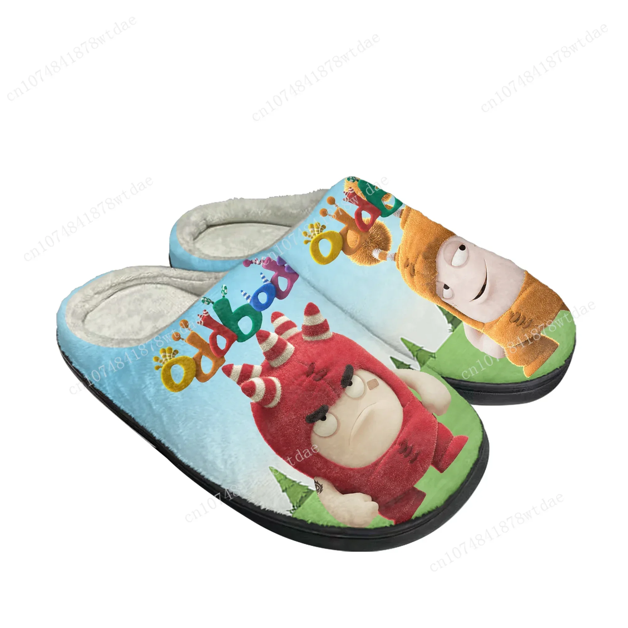 Men Shoes Singapore - Oddbods Domowe Bawełniane Kapcie Męskie Damskie