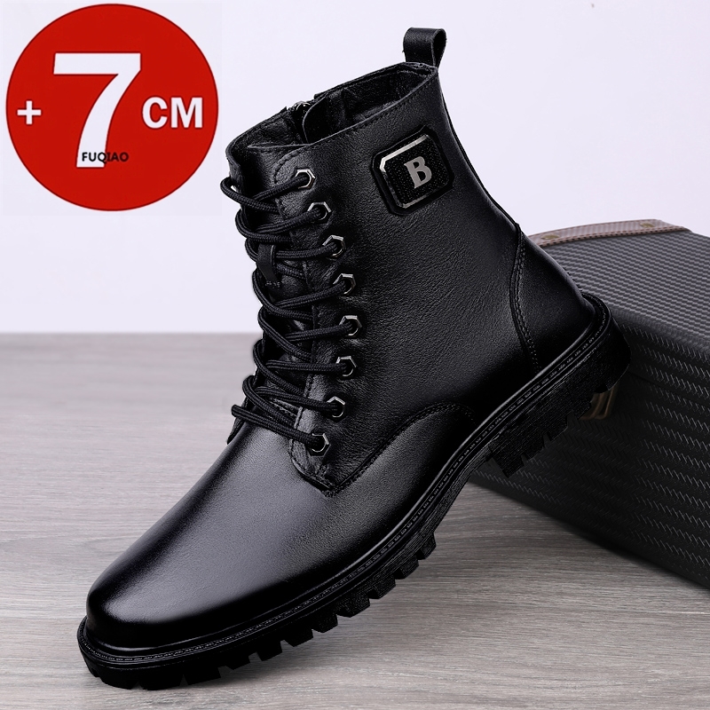 Męskie buty na koturnie ze skó – Men'S Shoes Height Increase recenzja i cena