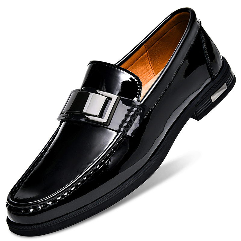 Eleganckie męskie mokasyny z l – Men Shoes Boss recenzja i cena