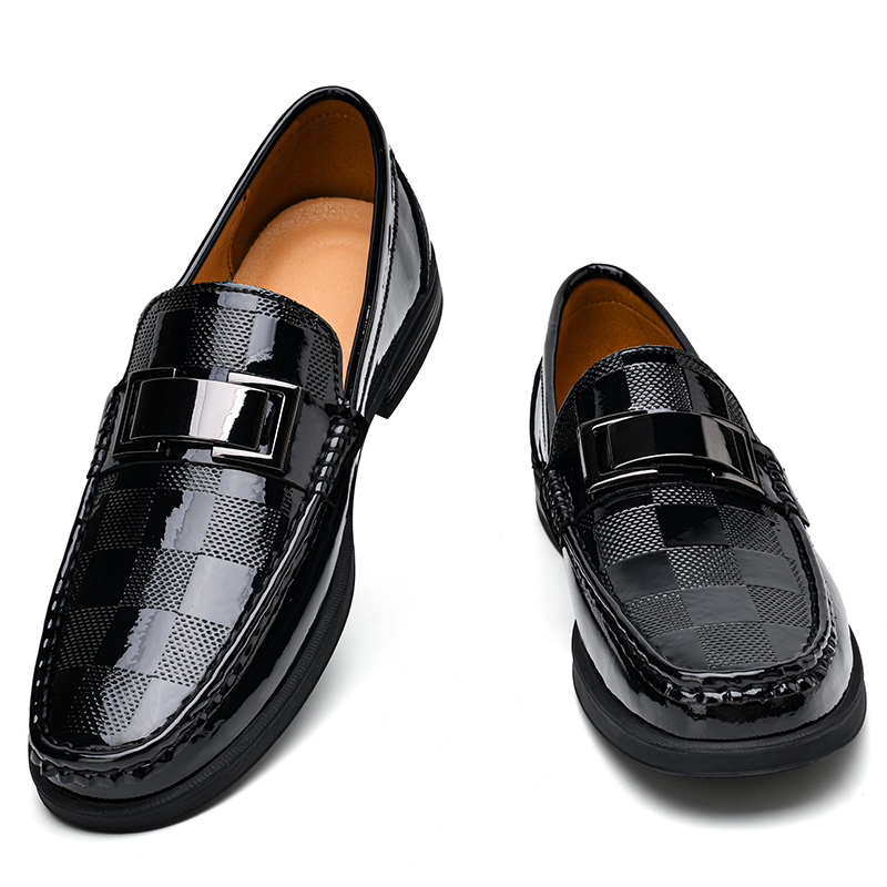 Eleganckie męskie mokasyny z l – Men Shoes Boss recenzja i cena