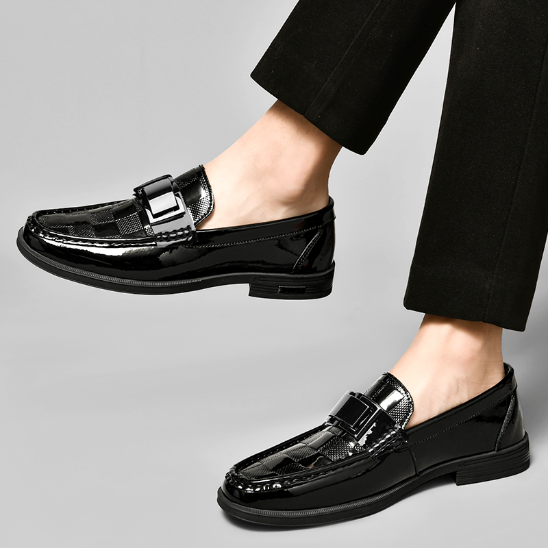 Eleganckie męskie mokasyny z l – Men Shoes Boss recenzja i cena