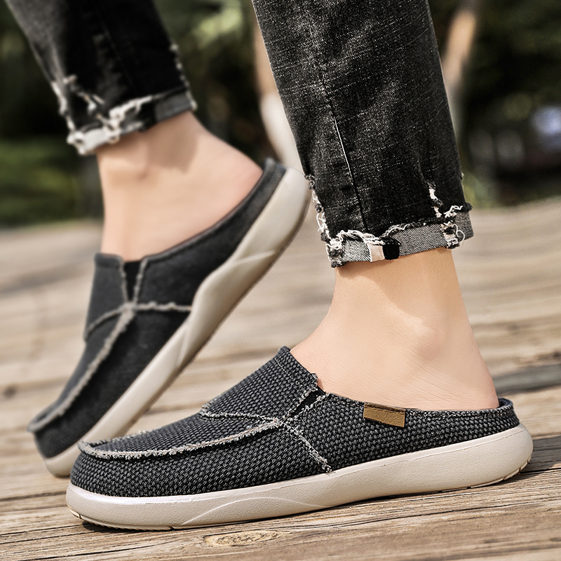 Męskie buty płócienne wsuwane, – Men'S Shoes Slip On recenzja i cena