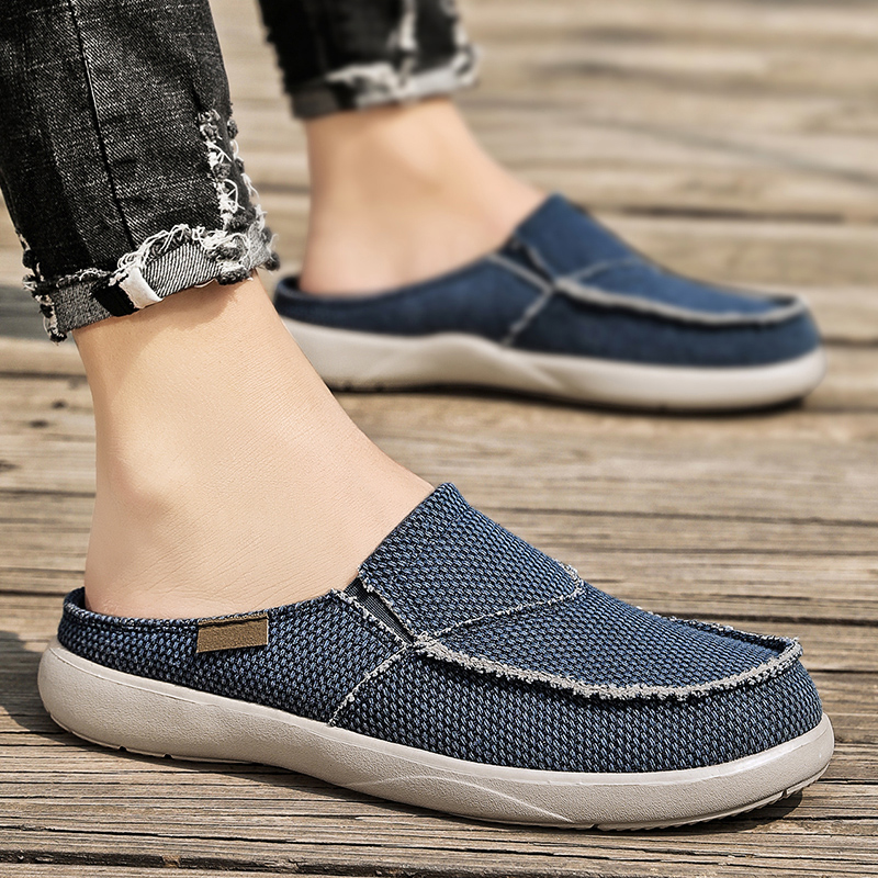 Męskie buty płócienne wsuwane, – Men'S Shoes Slip On recenzja i cena