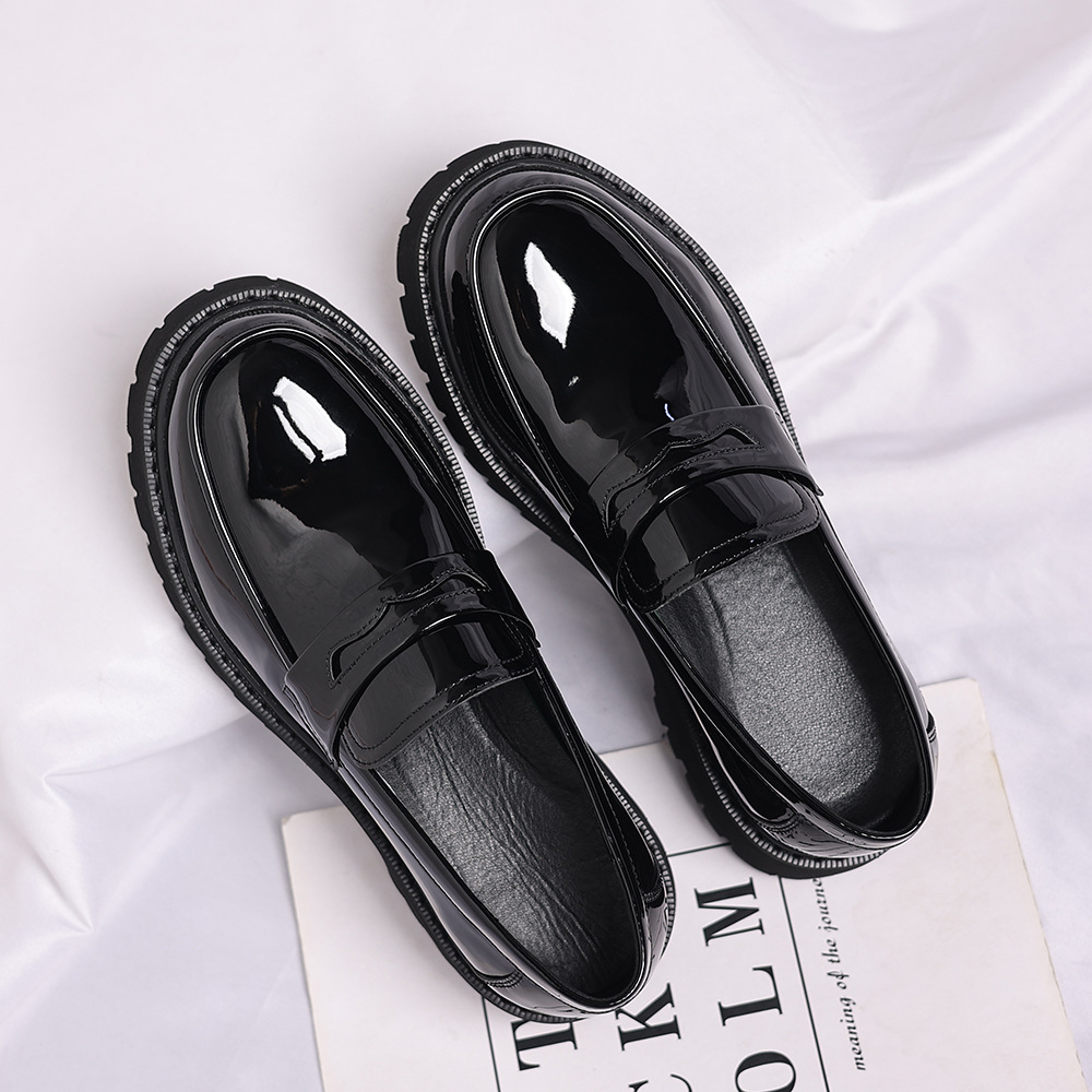 Nowe męskie mokasyny wsuwane z – Men Shoes Boss recenzja i cena