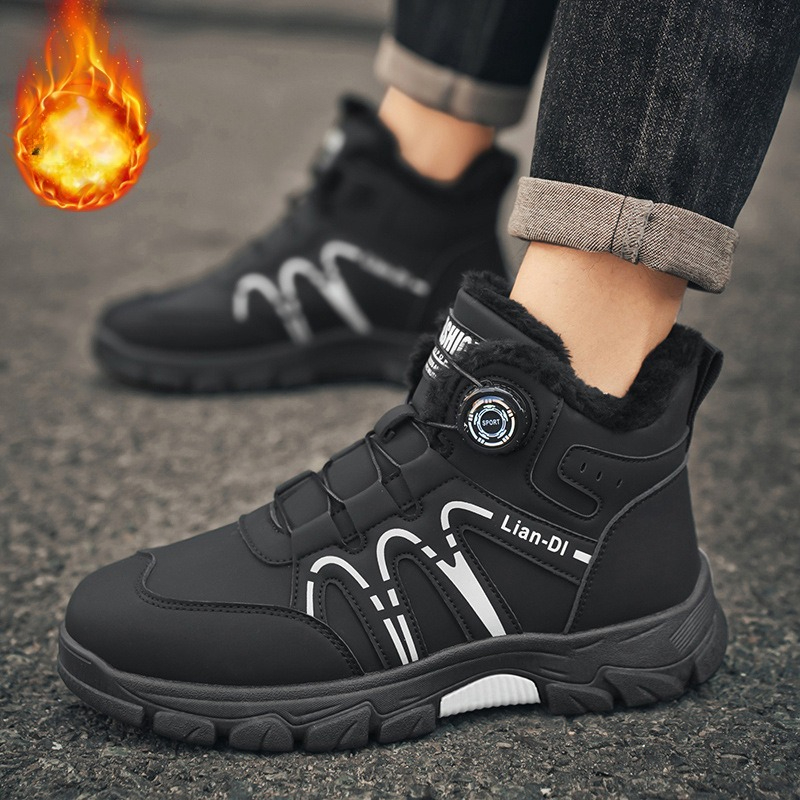 Zimowe buty męskie z wysoką ch – Men Shoes High recenzja i cena