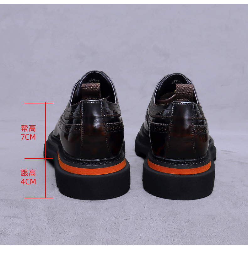 Męskie oksfordy brogsy na plat – Men Shoes Boss recenzja i cena