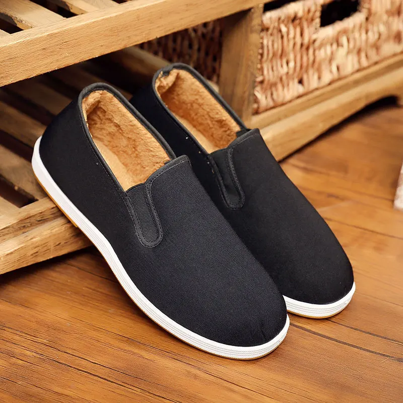 Zimowe męskie buty z kaszmirem – Men'S Shoes Slip On recenzja i cena
