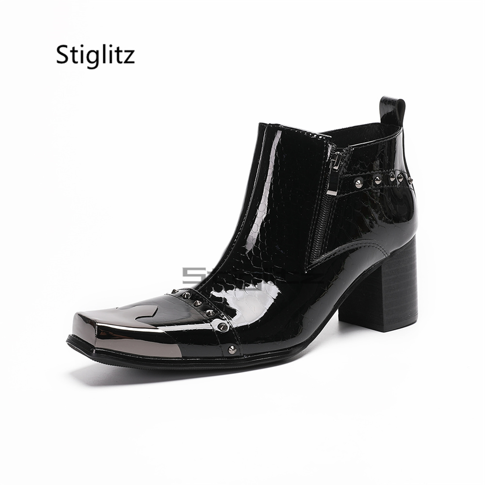 Męskie botki Chelsea ze skóry  – Men Shoes Size 11 recenzja i cena