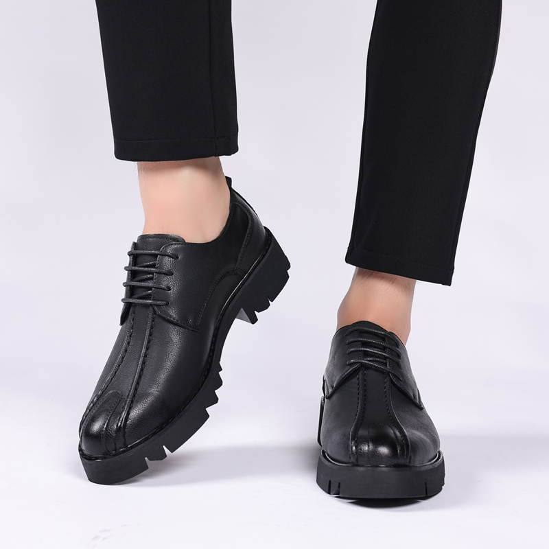 Męskie buty ze skóry bydlęcej  – Men'S Shoes Height Increase recenzja i cena