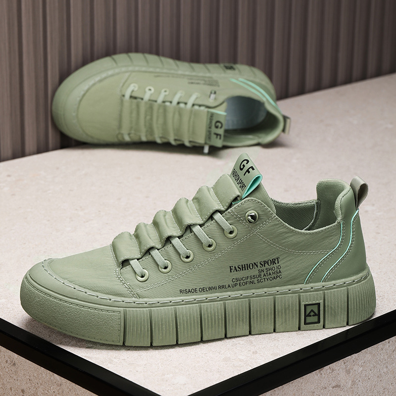 Męskie buty codzienne Green Me – Men'S Shoes Green And White recenzja i cena