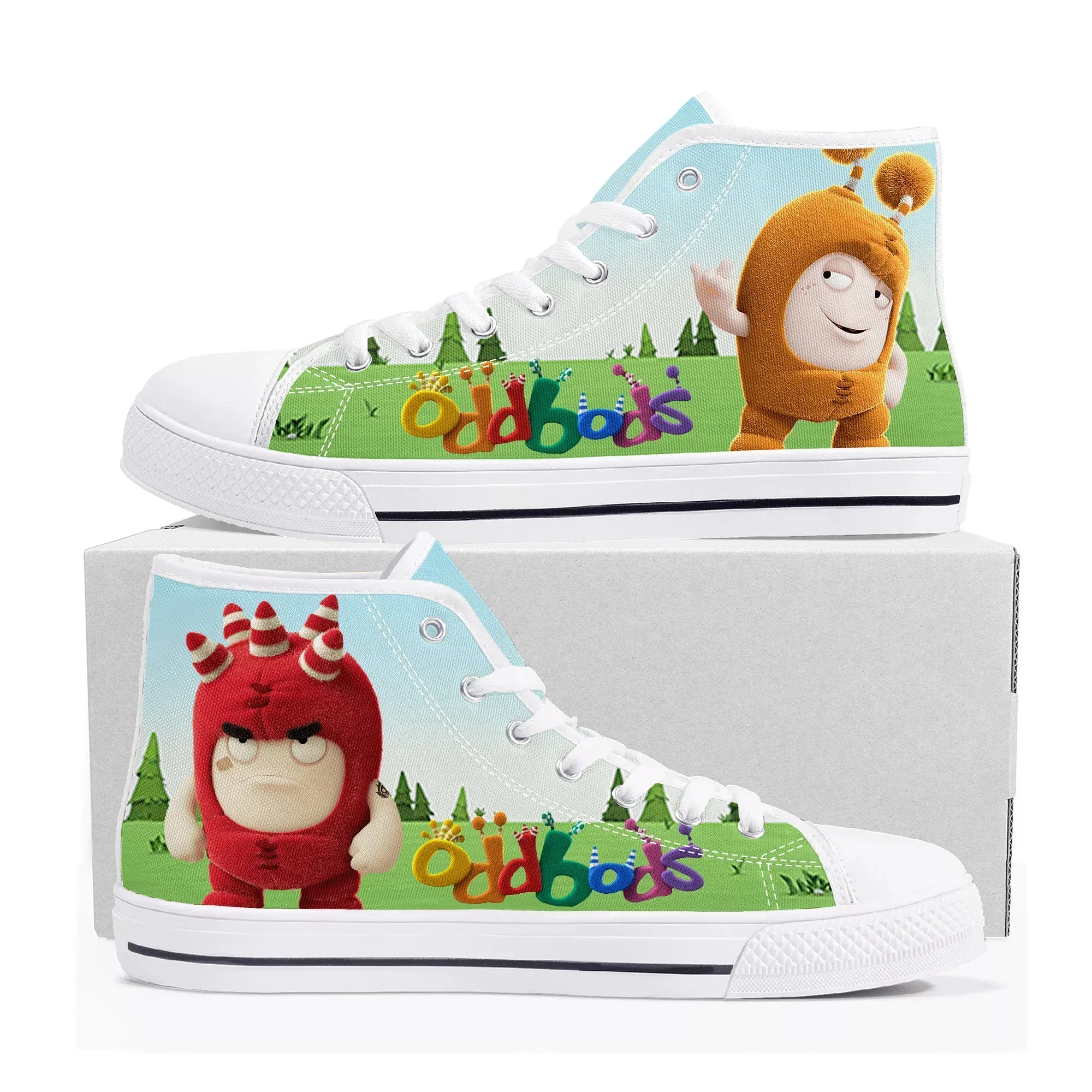 Oddbods Wysokie Trampki Męskie – Men Shoes Singapore recenzja i cena