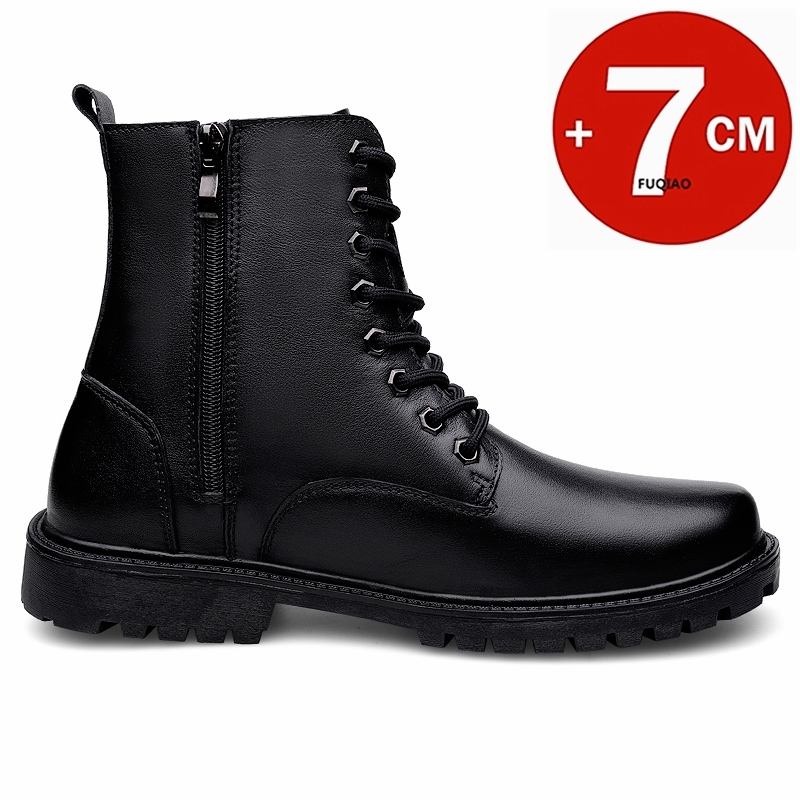 Męskie skórzane buty z ukrytym – Men'S Shoes Height Increase recenzja i cena